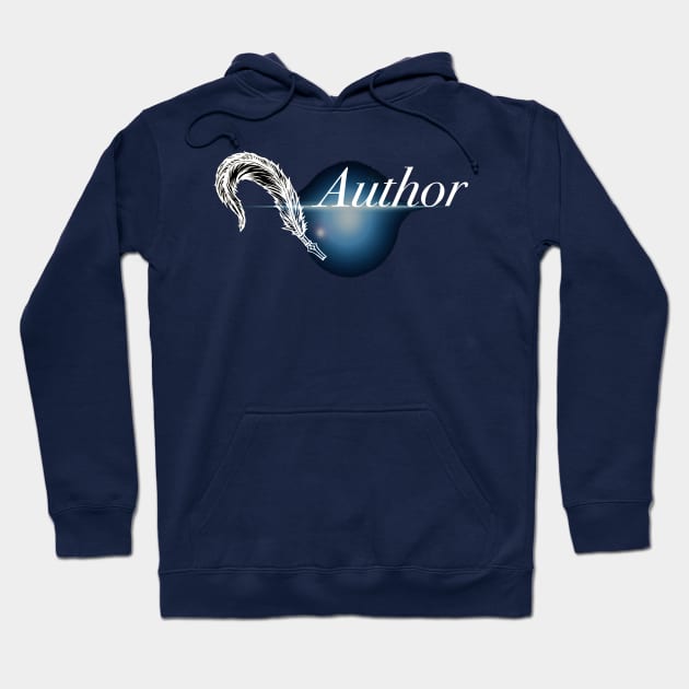 Author Blue Hoodie by INKmagineandCreate